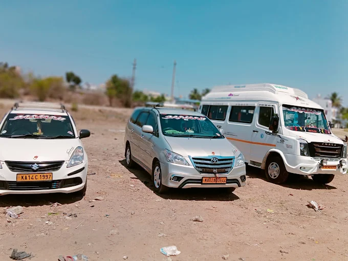 Innova Crysta fleet ready for an outstation trip