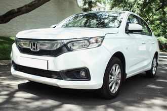 Photo of Honda Amaze available for Comfort rental with driver at Janani Tours & Travels, Shivamogga