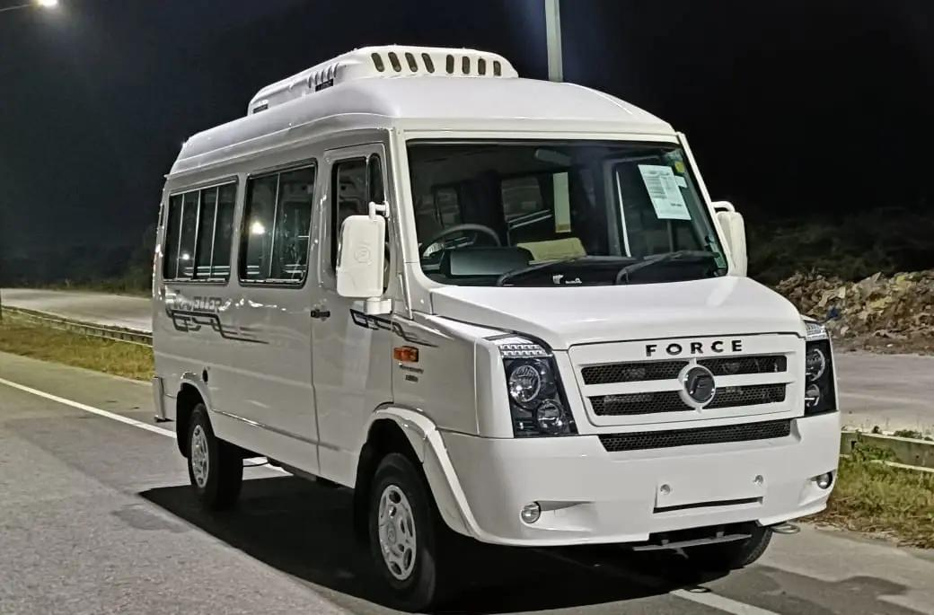 Photo of Luxury Tempo Traveller available for Luxury Group rental with driver at Janani Tours & Travels, Shivamogga